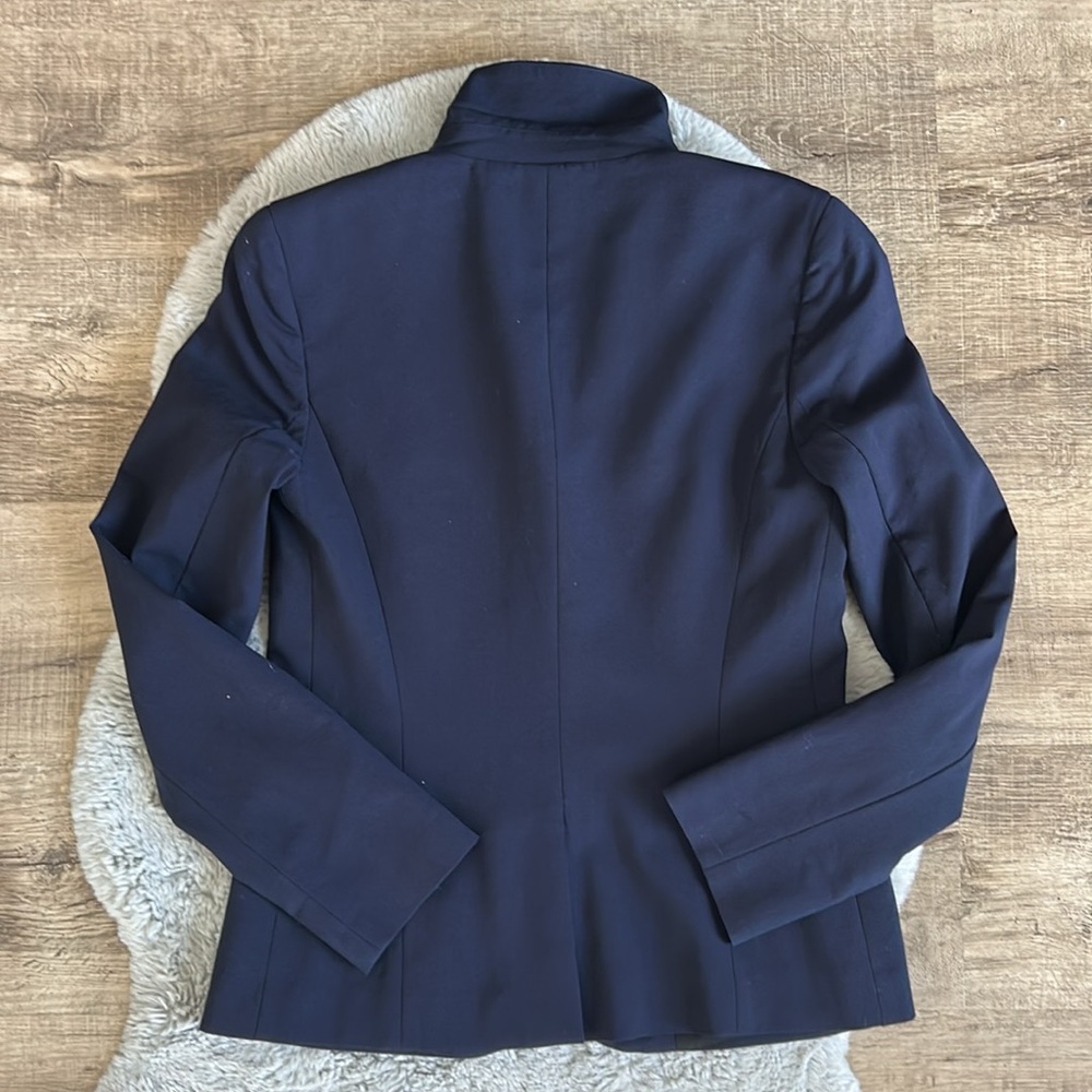 Theory Nichelle Broadway Navy Blue Blazer Suit Jacket 8 - Picture 8 of 14